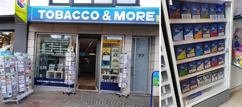 Tobacco stores in Kleve, North Rhine.